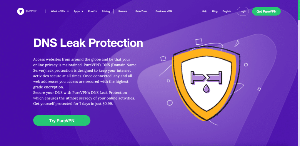 purevpn DNS Leak Protection