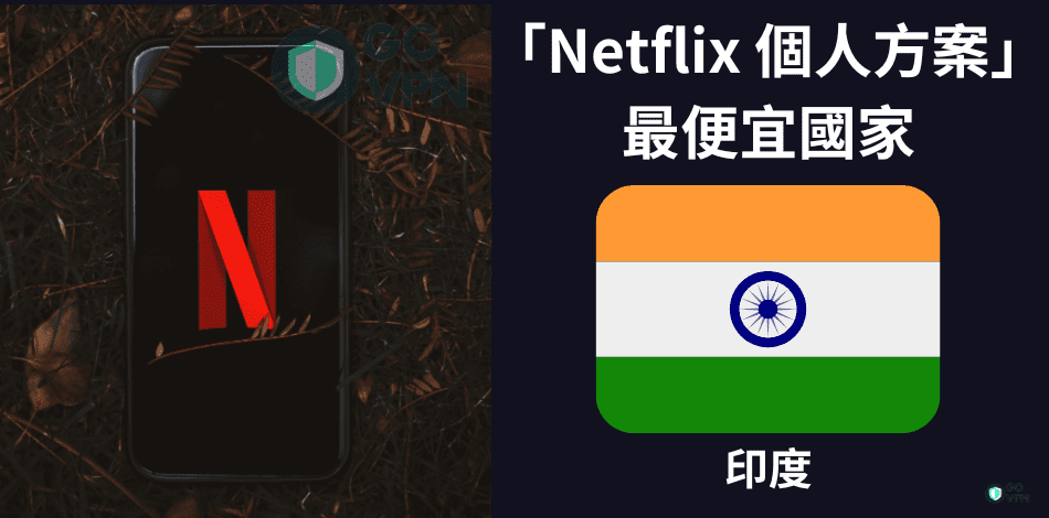 「Netflix 個人方案」最便宜國家：印度