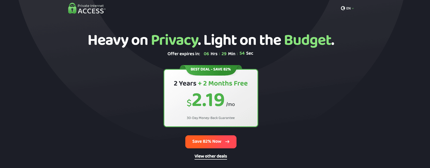 Private Internet Access 評價|香港高評分 VPN 選擇?好用嗎?【2025】 16 PIA VPN 價格