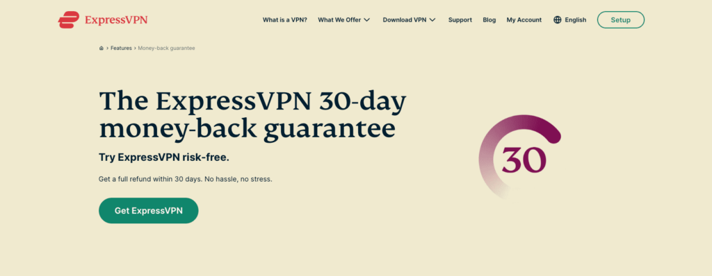 ExpressVPN 30 day free
