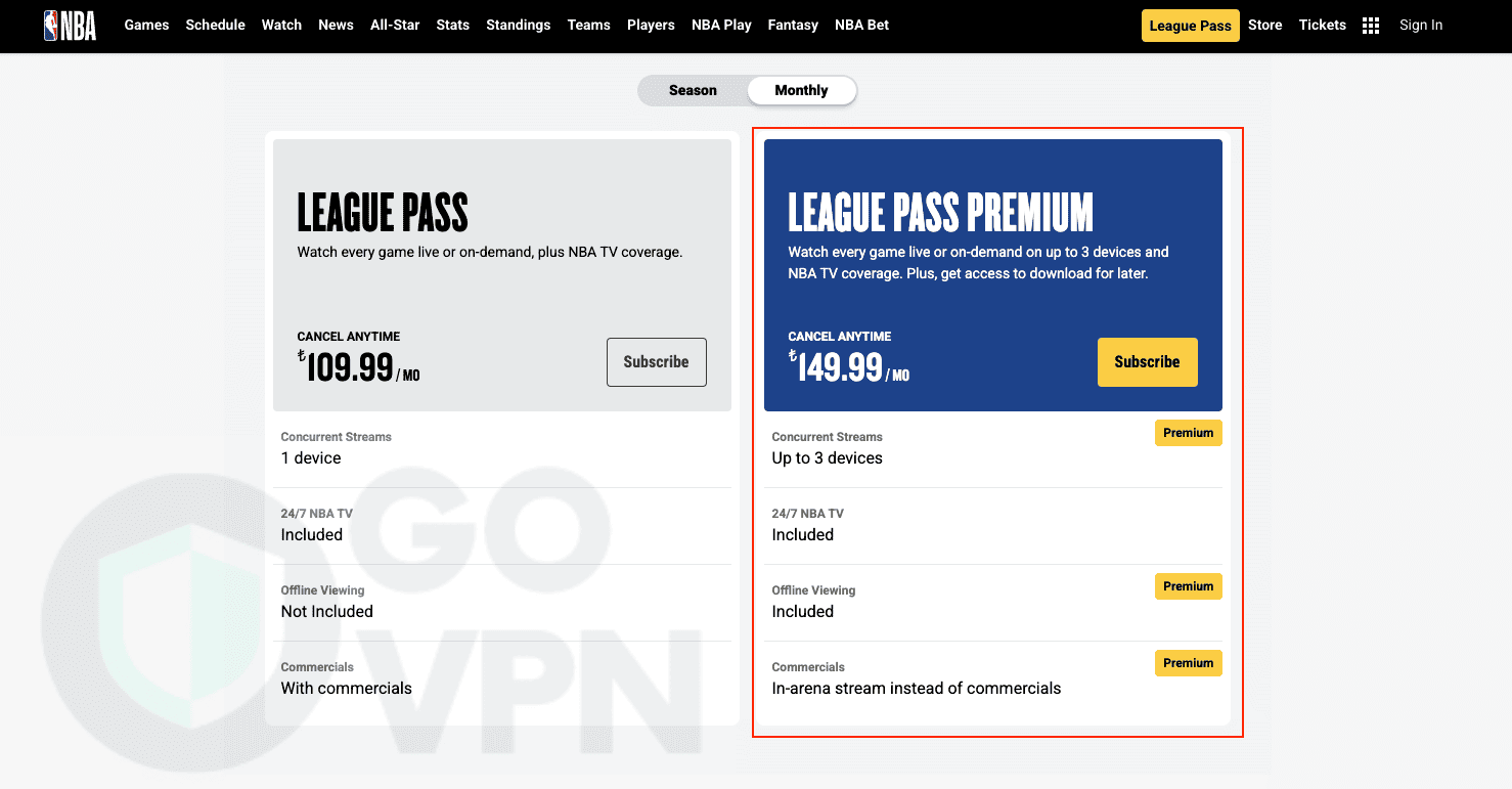 【跨區破解】Nba League Pass 優惠訂閱!各國價格最便宜在那裡? 8 Nba League Pass 土耳其價格